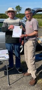 Martin Pike, winner in CO2/Electric for 2023! Congratulations on your first podium place Martin! 